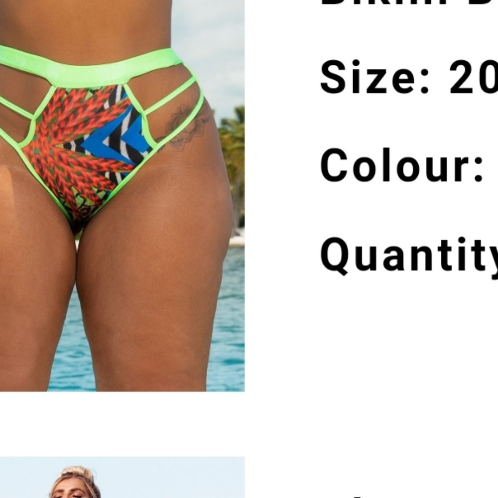 Bottom swim wear